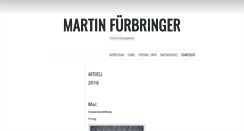 Desktop Screenshot of martin-fuerbringer.de