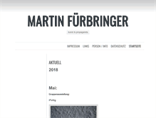 Tablet Screenshot of martin-fuerbringer.de